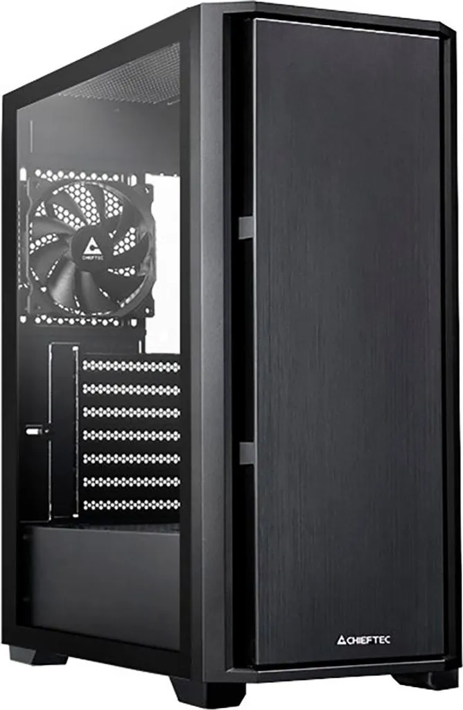 Case Chieftec AS-02B-TG-OP: Eleganza in Alluminio e Vetro per il Tuo PC