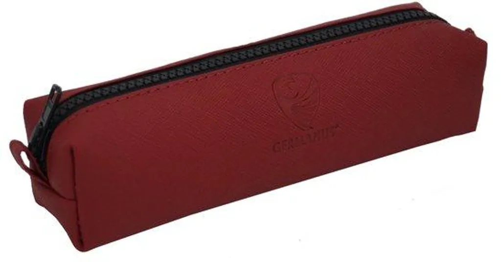 Protège-passeport Leer rouge, étui de protection fabriqué en UE