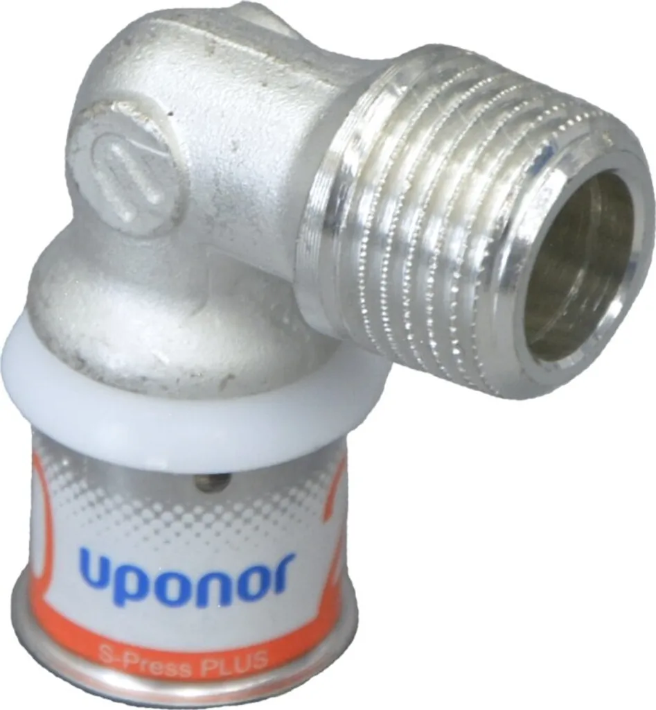 Coude à Sertir Uponor S-Press PLUS 25 R1" : Sécurité et Débit Optimisé
