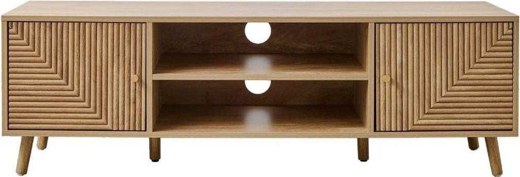 2-türiger TV-Schrank mit laminierten Fronten EDEN Produktbild 