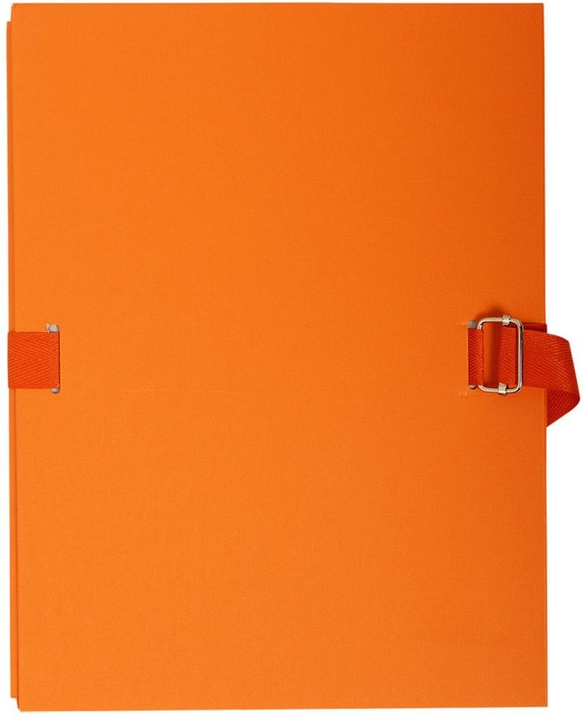 EXACOMPTA Dokumentenmappe DIN A4 Karton orange Produktbild 