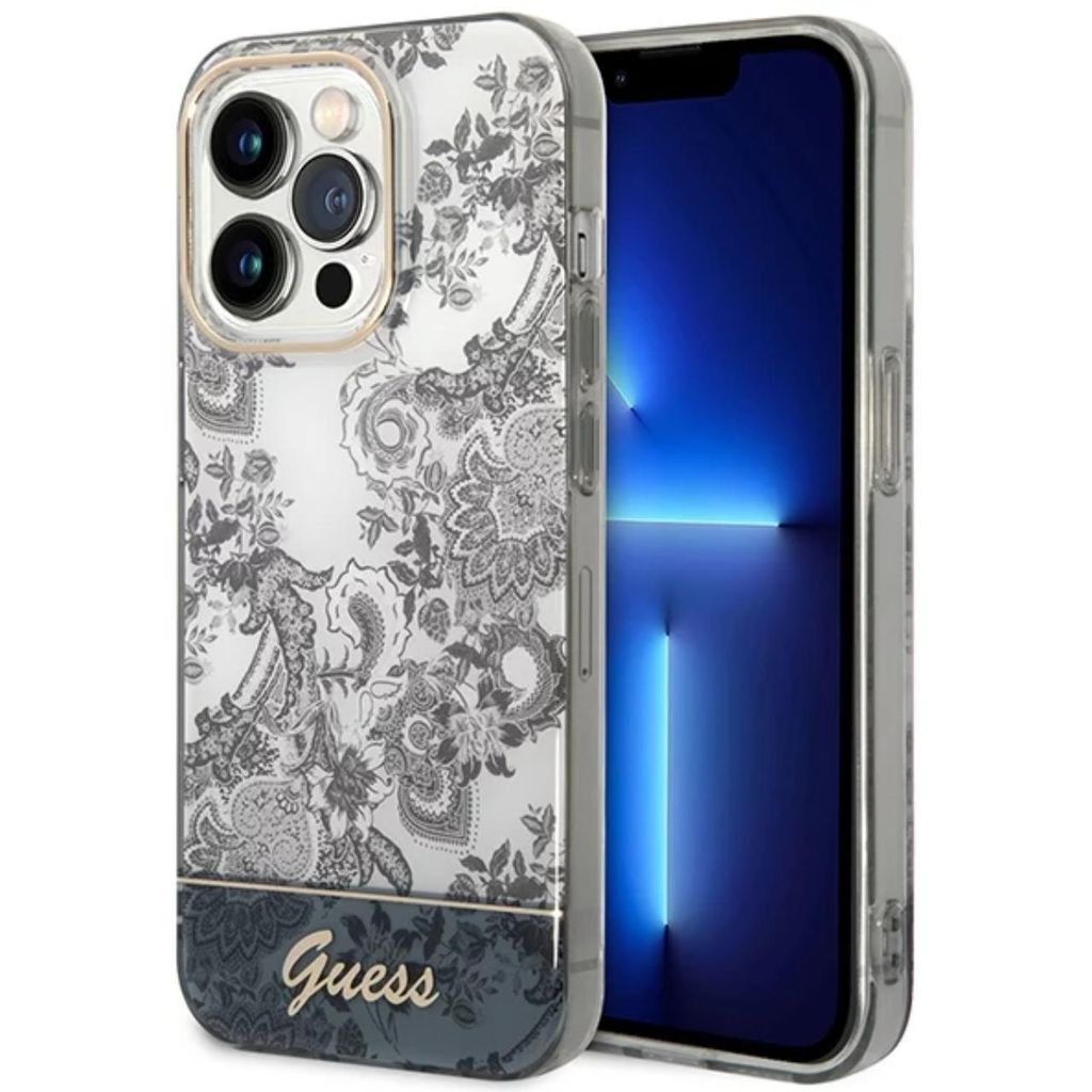 Guess Guhcp14Lhgplhg Iphone 14 Pro 6.1 Grau/Graues Hardcase Produktbild 