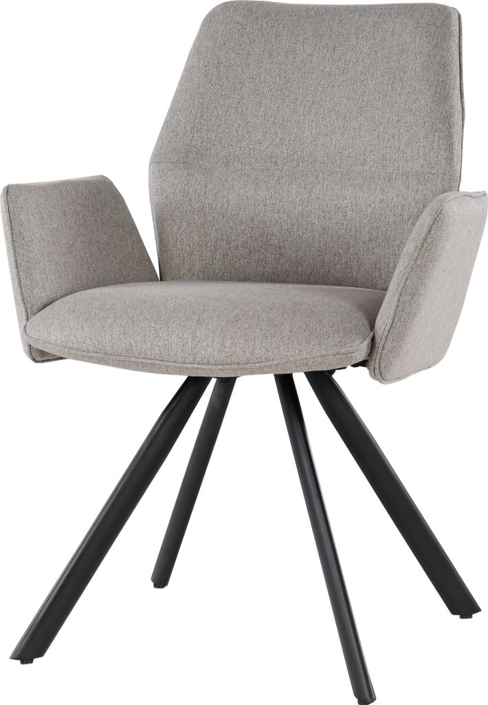 Livingfurn - Esszimmerstuhl Diana Stoff / Beschichteter Produktbild 3
