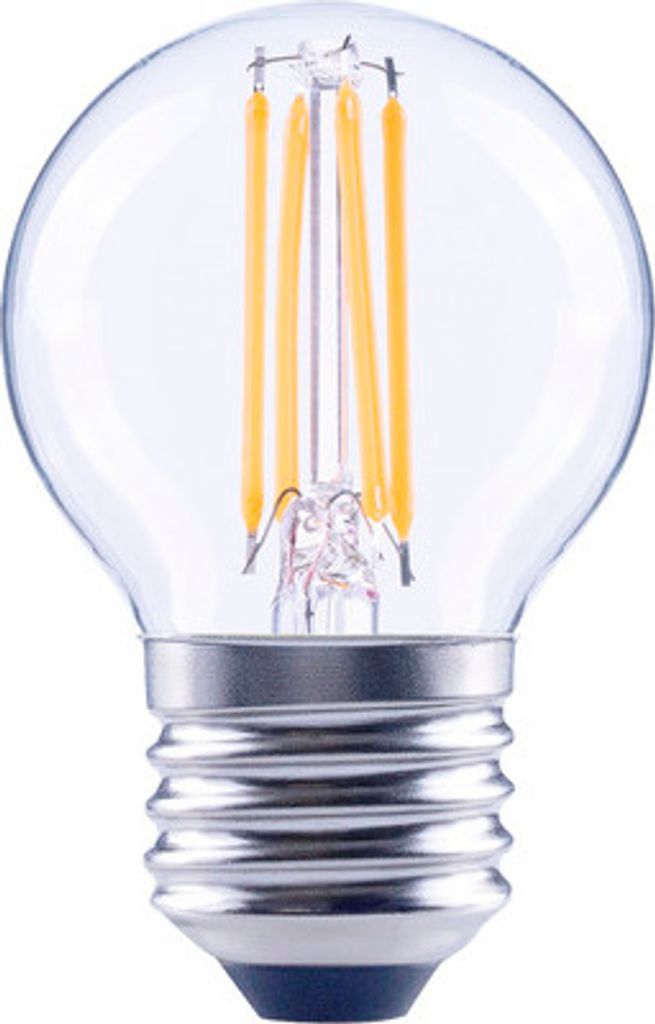 FLAIR LED Tropfenlampe dimmbar G45 E27/2,2W(25W) 250 lm 2700 K warmweiß klar