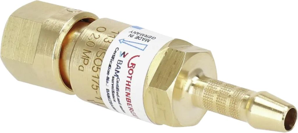 ROTHENBERGER Rückschlagsicherung für Handgriff Sauerstoffseitig 6mm - 540320