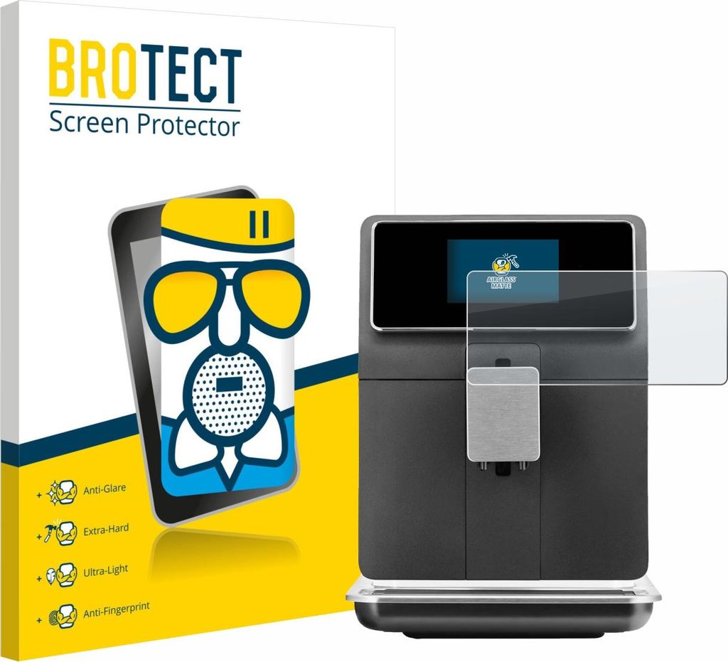 BROTECT Entspiegelungs Schutzglas für WMF Perfection 860L Schutzfolie Panzer Folie Glas Display Schutz matt