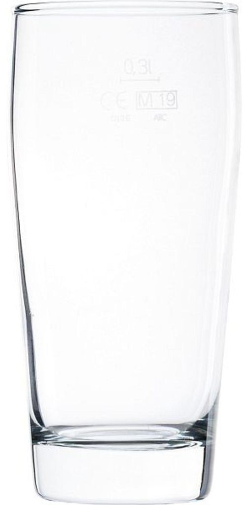 Arcoroc Willi Becher 400 ml geeicht auf 300 ml 12er Set Produktbild 
