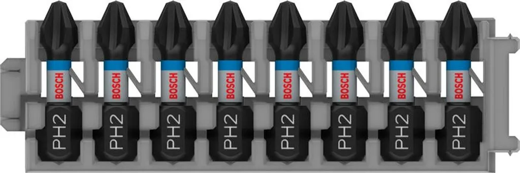 Set 8 Inserti PH2 PRO Impact 25mm: Resistenza e Precisione Estrema