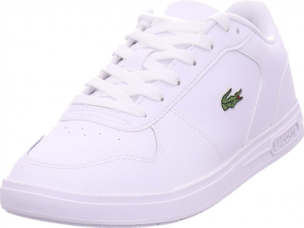 Lacoste t-base Halbschuh cremeweiß in Gr. 40