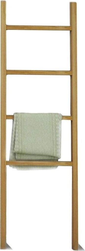 Teako Design Handtuchhalter Sophia Teakholz Leiterdesign 5x56x180 cm