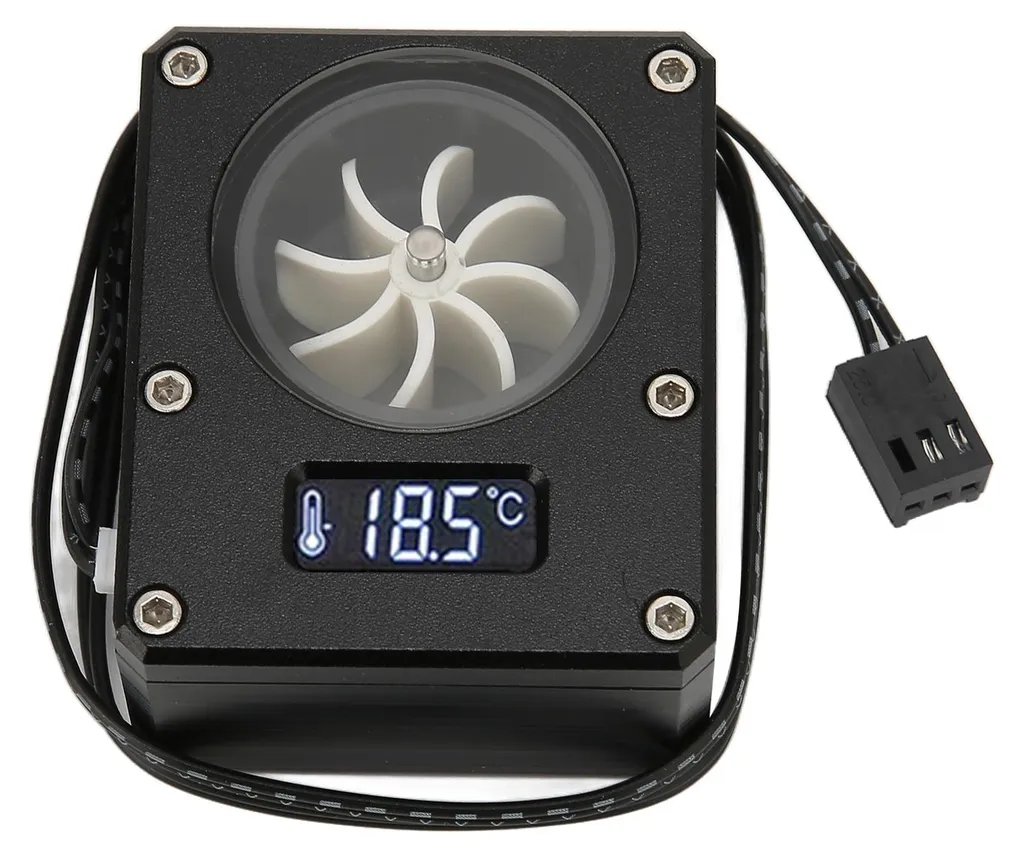 Compteur de débit pour refroidissement à eau PC 12V interface 3 broches