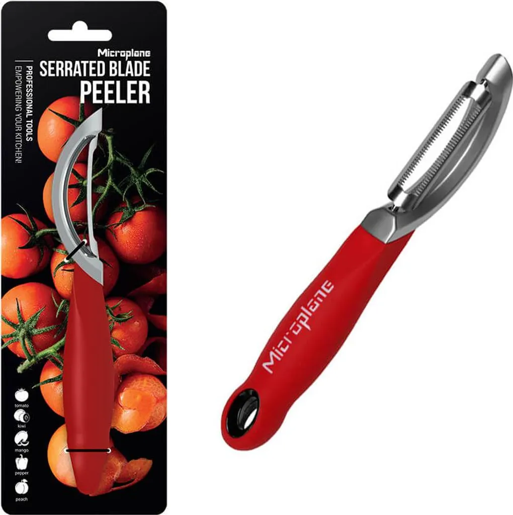 Pelapatate professionale seghettato - Acciaio inox 18/10 per cucina