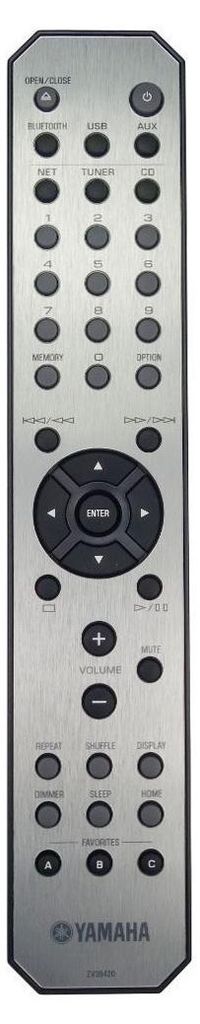 Originale Yamaha Fernbedienung ZV38420 - CRX-N470 - Produktbild 
