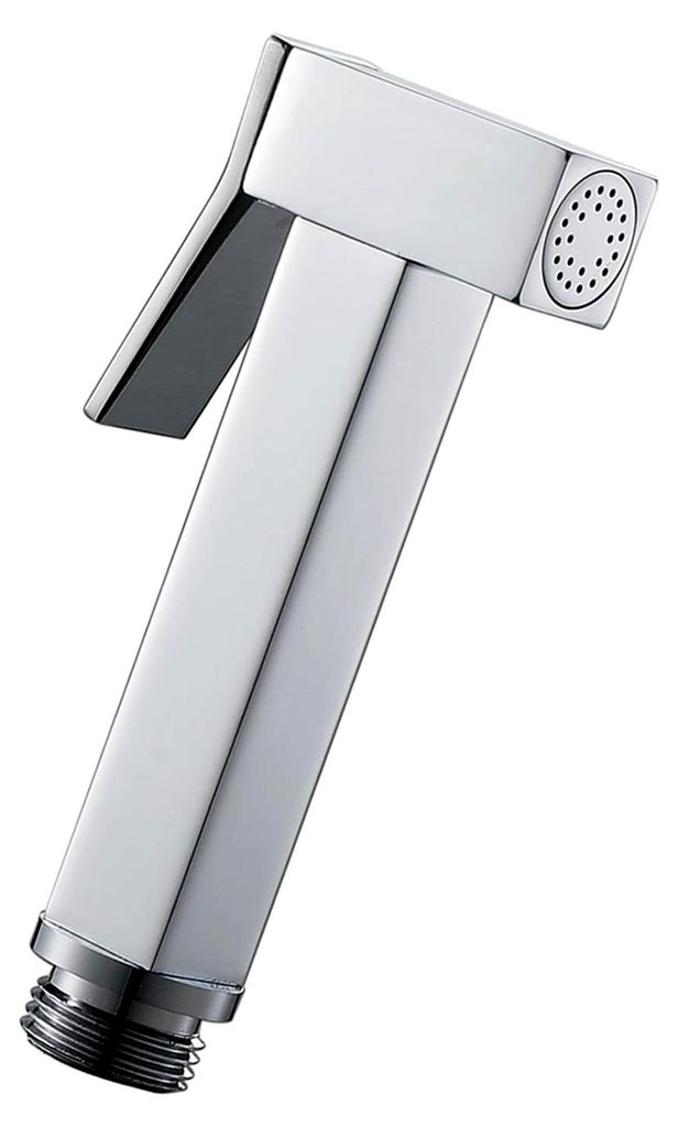 Handsprüher for die Toilette, quadratischer Stoffwindelsprüher, Messing-Sprühgerät for die Toilette, Handsprüher – for Damenwäsche, Toilett...