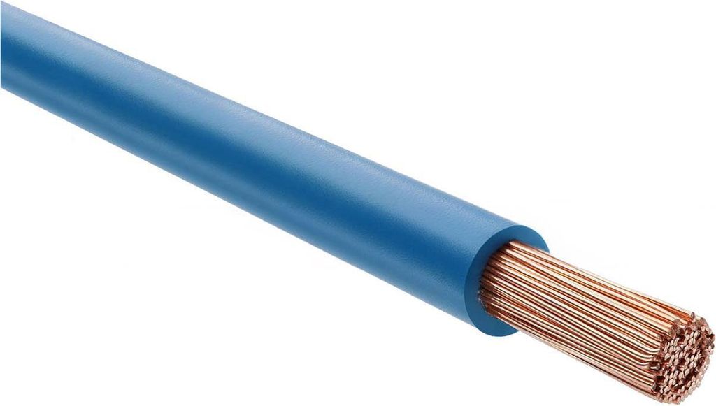 Cavo HELU H07V-K 1X4mm² BU (blu) Conduttore singolo PVC blu Immagine del prodotto 