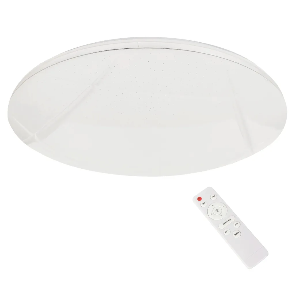 Plafonnier LED Étoilé 38cm - Éclairage Puissant Moderne Blanc 36W Milagro