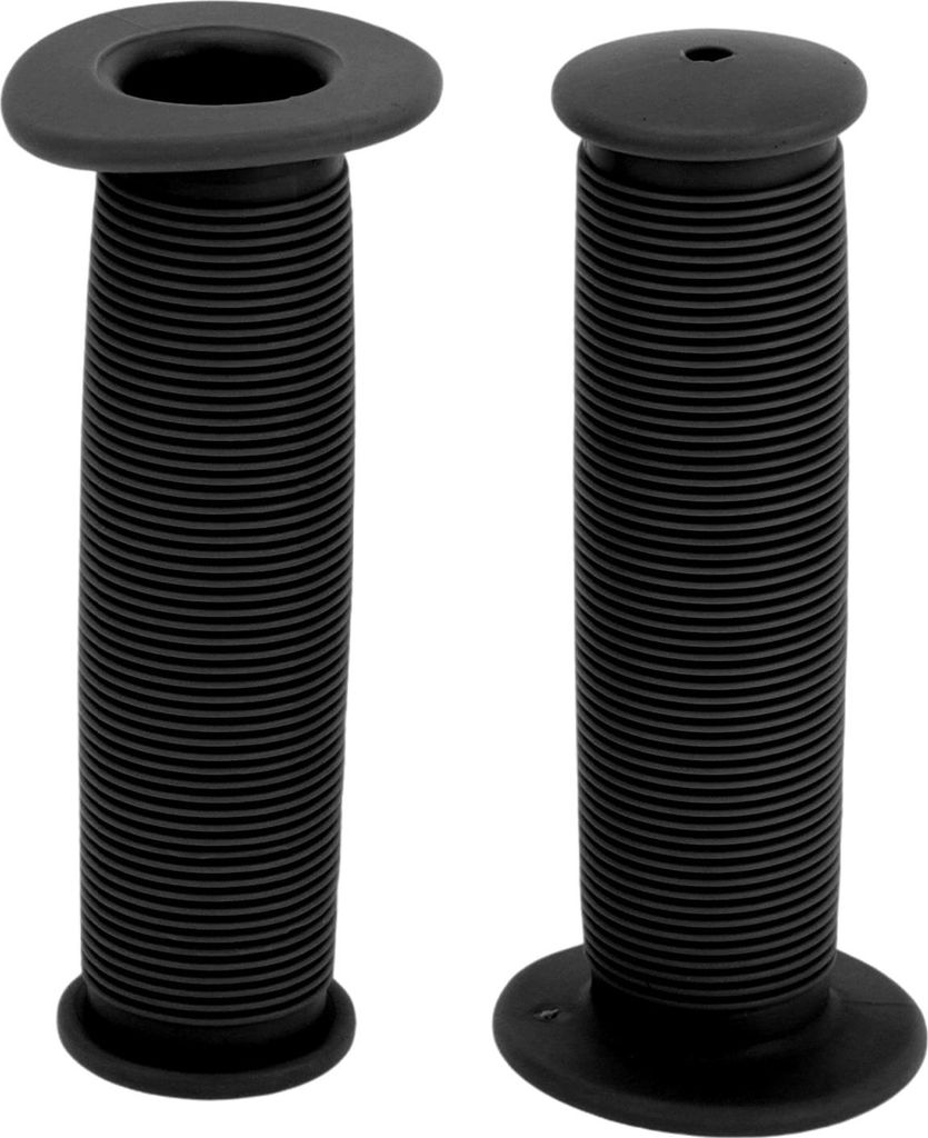 Fahrradlenkergriffe Abdeckungen 110mm lang weich | Kinderfahrrad Lenkergriff Schutz Schwarz 1 Paar