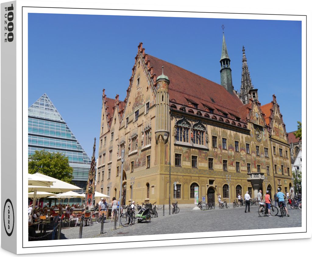 raxxa Premium-Puzzle "Rathaus Ulm", 1000 Teile