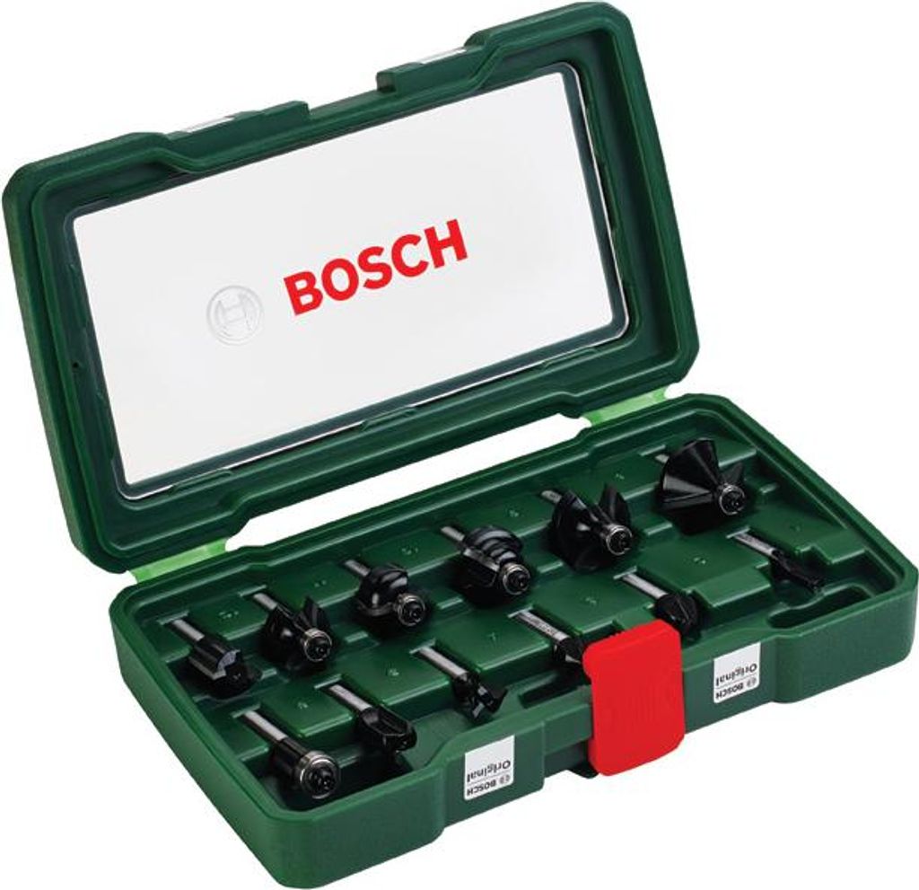 12-teiliges HM-Fräser-Set (8 mm Schaft) Produktbild 