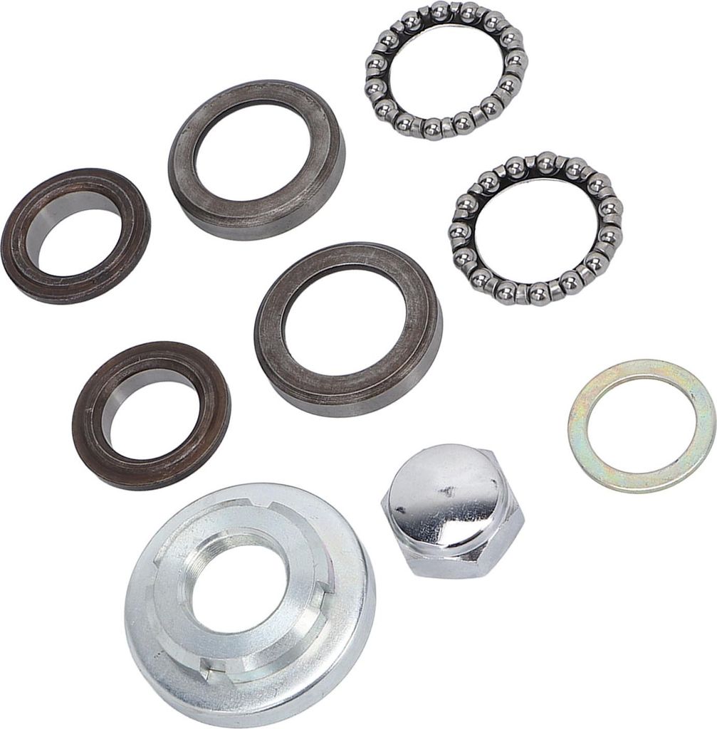 9-teiliges Motorrad-Lenklager-Set, Aluminiumlegierung, Vorbau-Kopfrolle, Ersatz für CRF50 Z50 Z50R