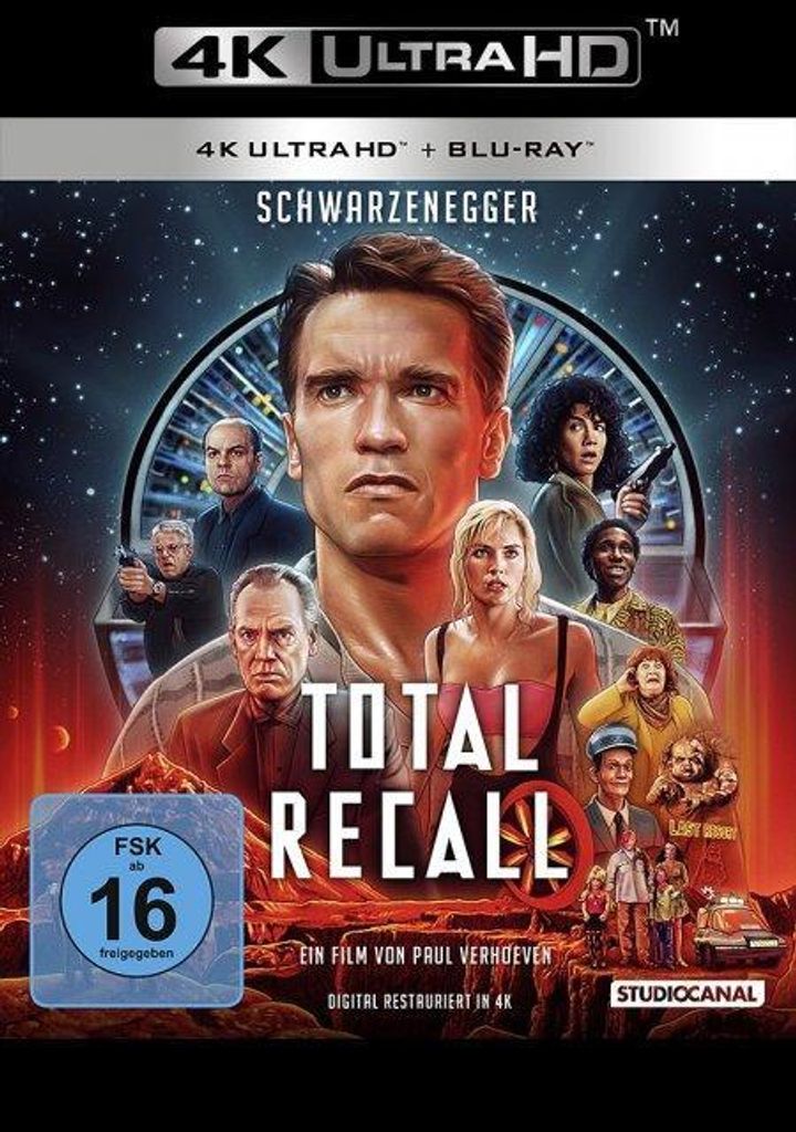 PLAION Total Recall - Uncut (4K Ultra HD+Blu-ray), Film, Produktbild 