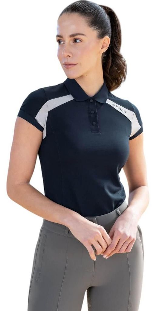 Maximilian Equestrian Polo Shirt Damen Aveen Shirt Navy XS Produktbild 