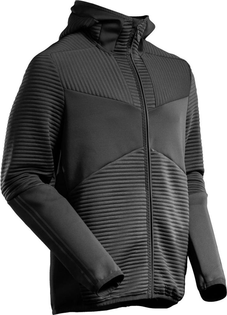 MASCOT 22603-681-09-4XL, Kapuzenpullover/-jacke, Mann, Schwarz, 4XL, 132 cm, Polyester