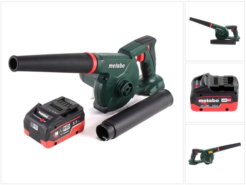 Metabo AG 18 accu-blazer 18 V + 1x LiHD accu 5,5 Ah - Productafbeelding 