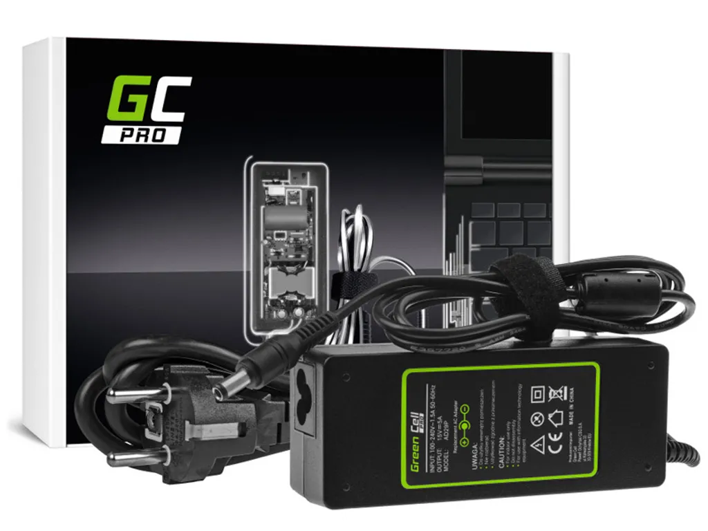 Adaptateur Secteur 75W Green Cell AD29P pour Ordinateur Portable