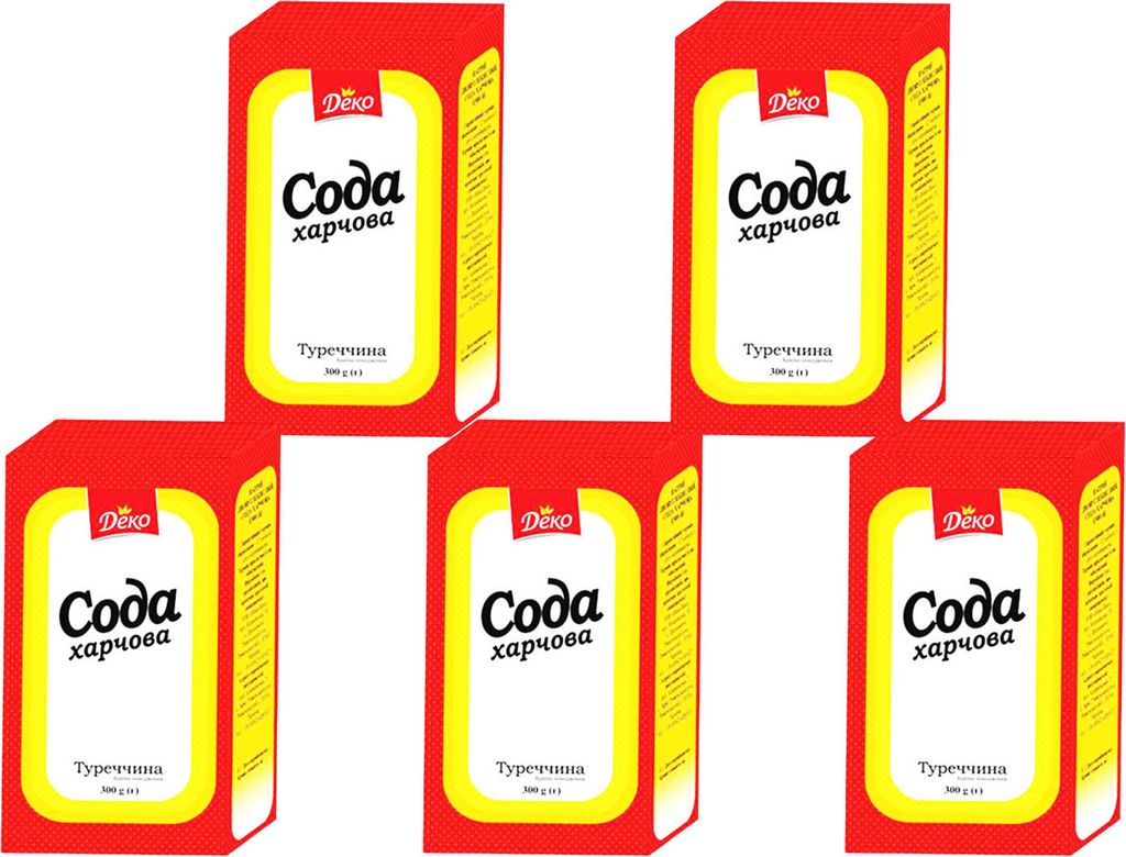 Soda Pulver 5er Pack (5 x 300g) Backsoda Natron Produktbild 
