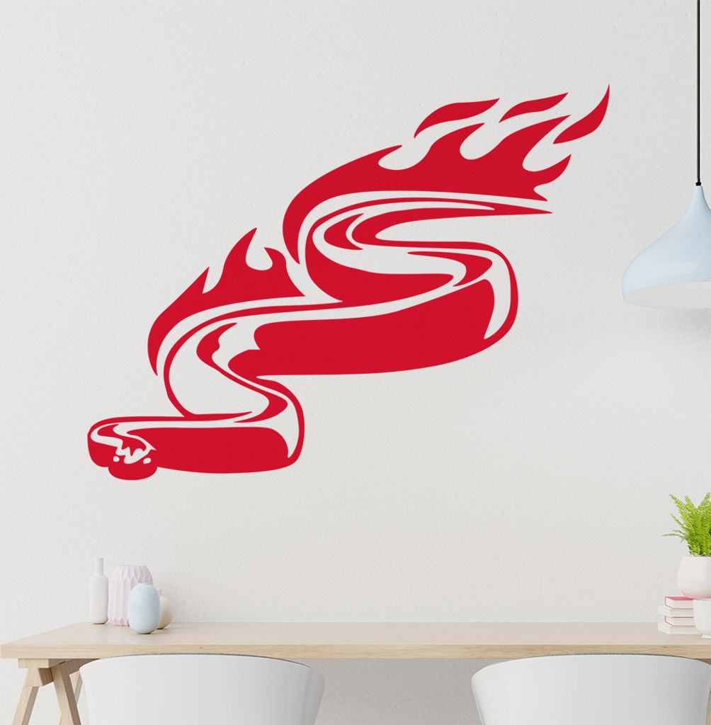 Tribal Schlange Wandtattoo in 6 Größen - Wandaufkleber Wall Sticker - Dekoration, Küche, Wohnzimmer, Schlafzimmer, Badezimmer