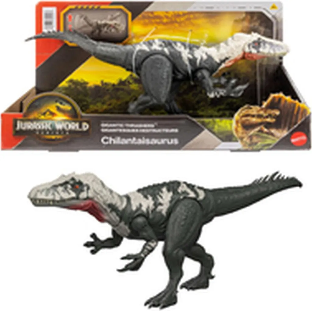 Figurine d’action Jurassic World avec mâchoire mobile et sons 30cm