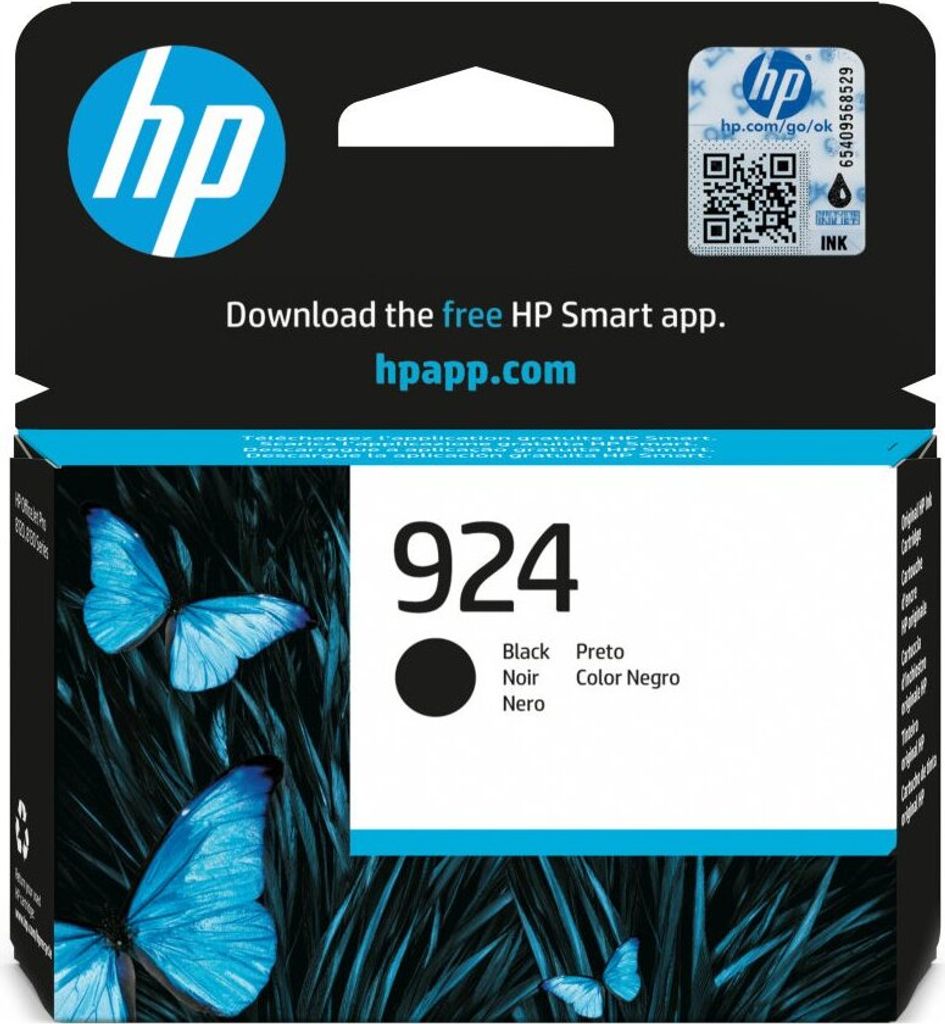 Originálna čierna atramentová kazeta HP 924 Obrázok produktu 2