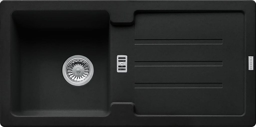 Franke Spüle Strata STG 614 Fragranit Black Matt reversibel Obrázok produktu 