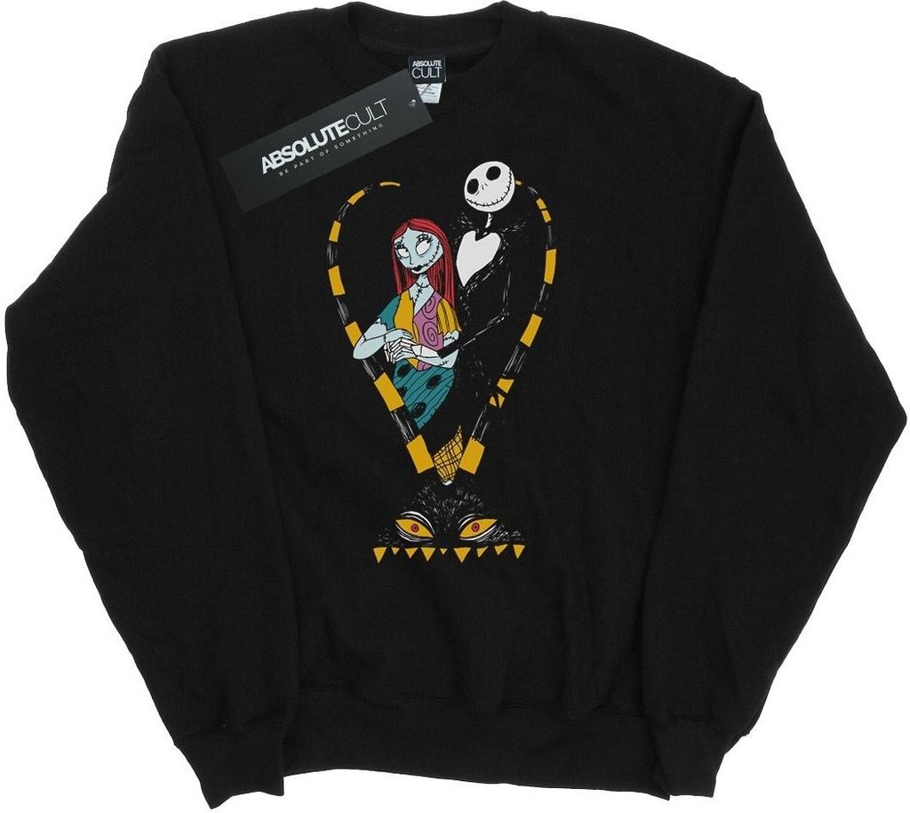 Disney - "Nightmare Before Christmas" Sweatshirt für Herren BI42526 (XXL) (Schwarz)
