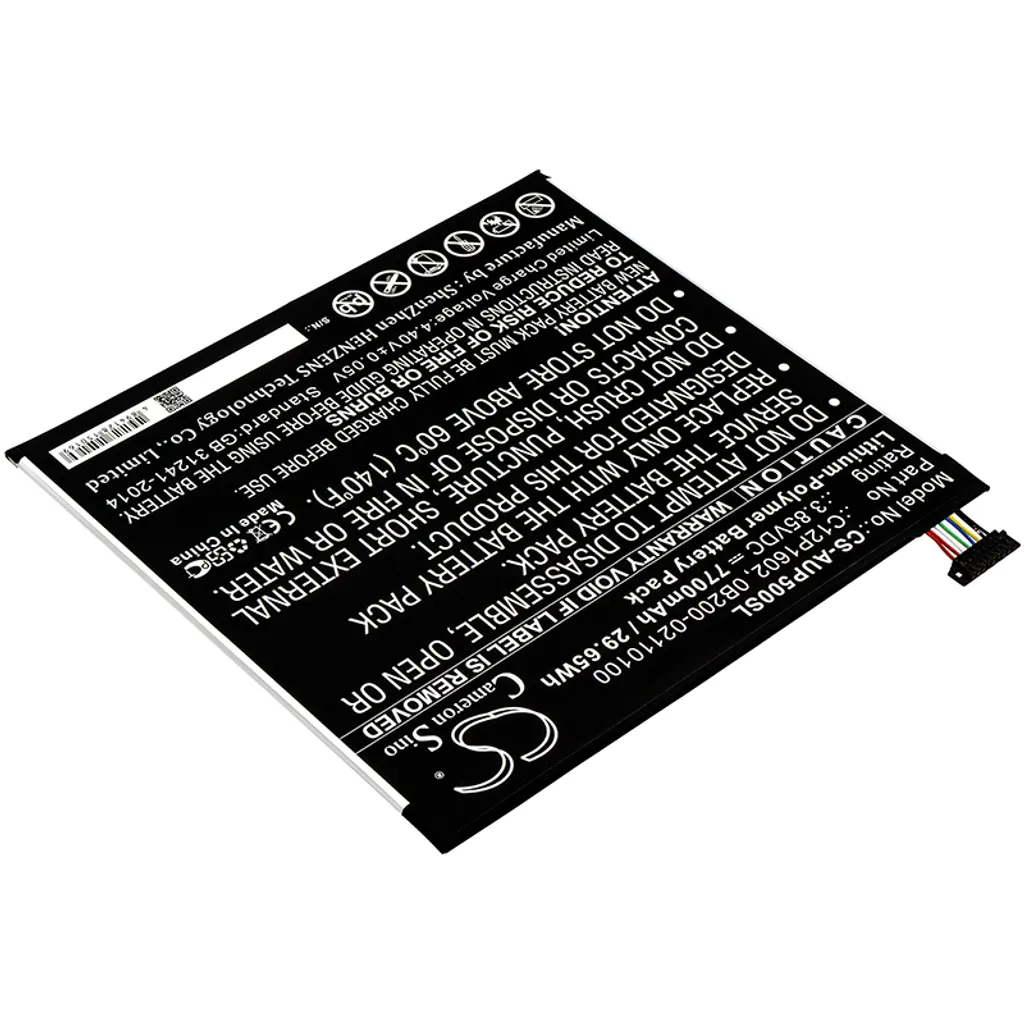 Batterie TECHTEK pour moniteur Asus MB16AHP MB16AP et ZenPad 3S 10
