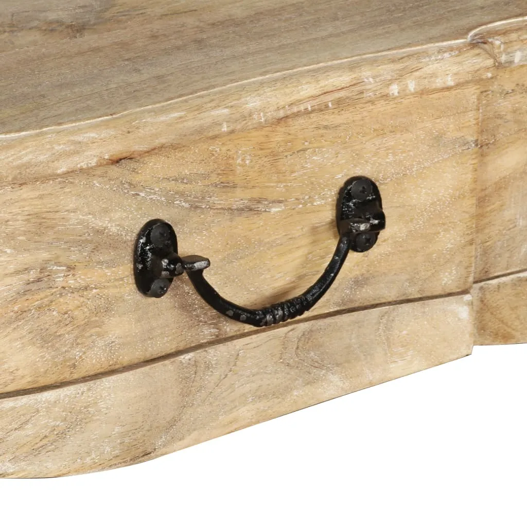 Table Console Stable en Bois Véritable pour Ranger et Décorer - 10