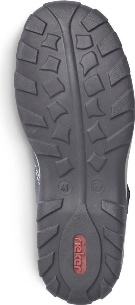 Rieker Herren Klett Halbschuh durchbrochen dunkelblau 44 Produktbild 55