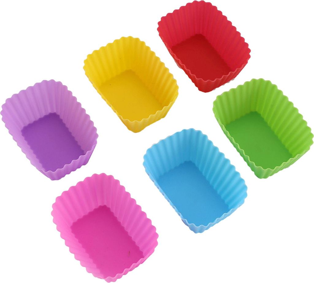 Cupcake-Förmchen aus Silikon, wiederverwendbar, für Cupcakes und Muffins, hitzebeständig, lebensmittelecht, Kuchenform, Geschenk für Backbegeis...