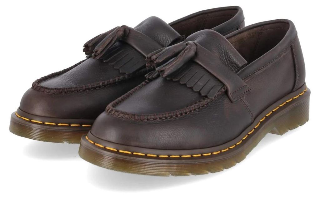 Dr. Martens Herren Loafer ADRIAN YS Braun Leder Größe: 44 Produktbild 