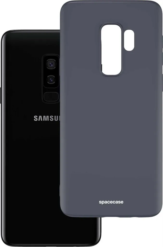Coque silicone Galaxy S9 Plus Noir - Revêtement Soft Touch et Ultra Fine - 2