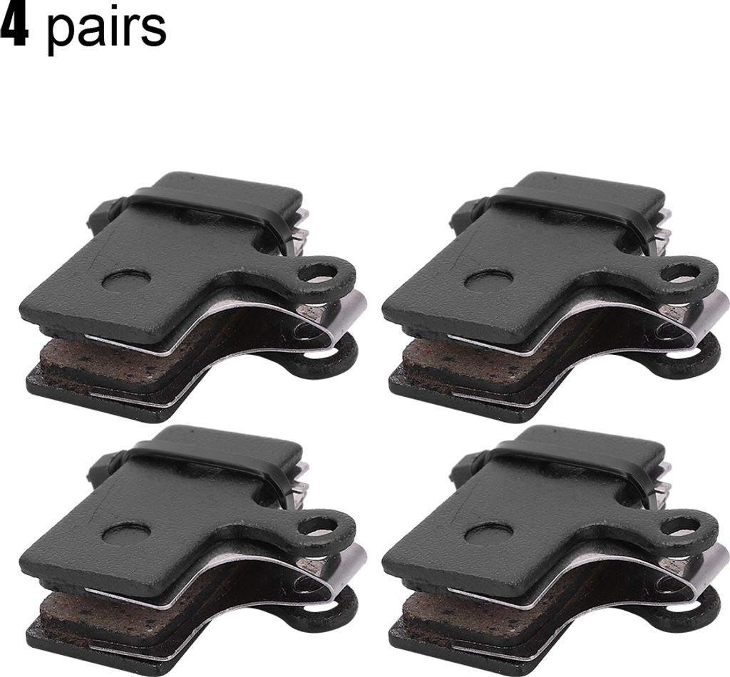Fahrradbremsbelastung, Scheibenpads, umweltfreundliche Verschleiß resistent niedriges Schwarzes 4-Paar-Harz für XT/Tr M785/SLX M666