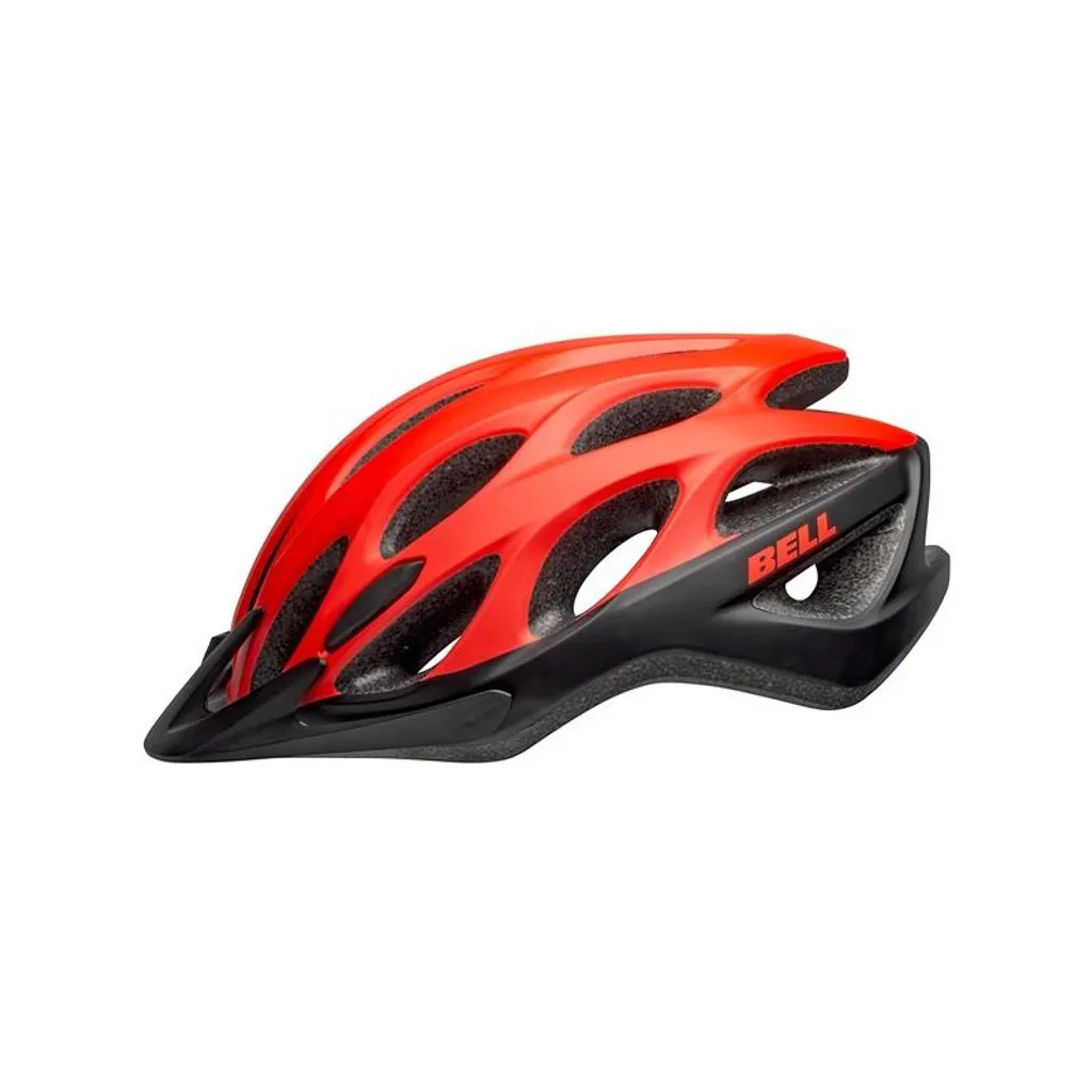 Casque de Vélo Polyvalent Bell Traverse Taille 54-61 cm Rouge et Noir