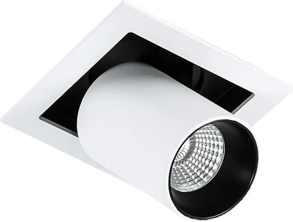 Luminaire encastré Mercanta Italux GL7117-1/12W blanc orientable 3000K