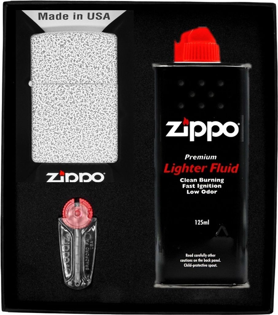ZIPPO Feuerzeug-Set GLACIER Geschenk No1