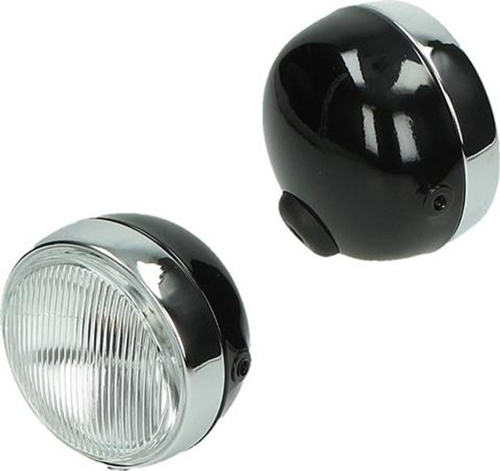 DMP Phare avant rond Maxi noir compatible avec Image du produit 