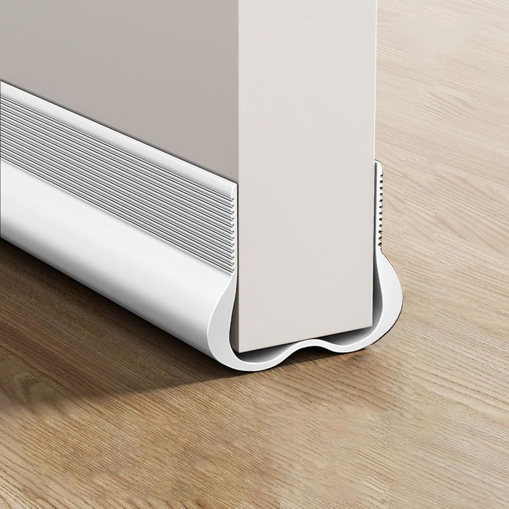 Zugluftstopper unter der Tür - Energie sparen - 1 Stück - PVC