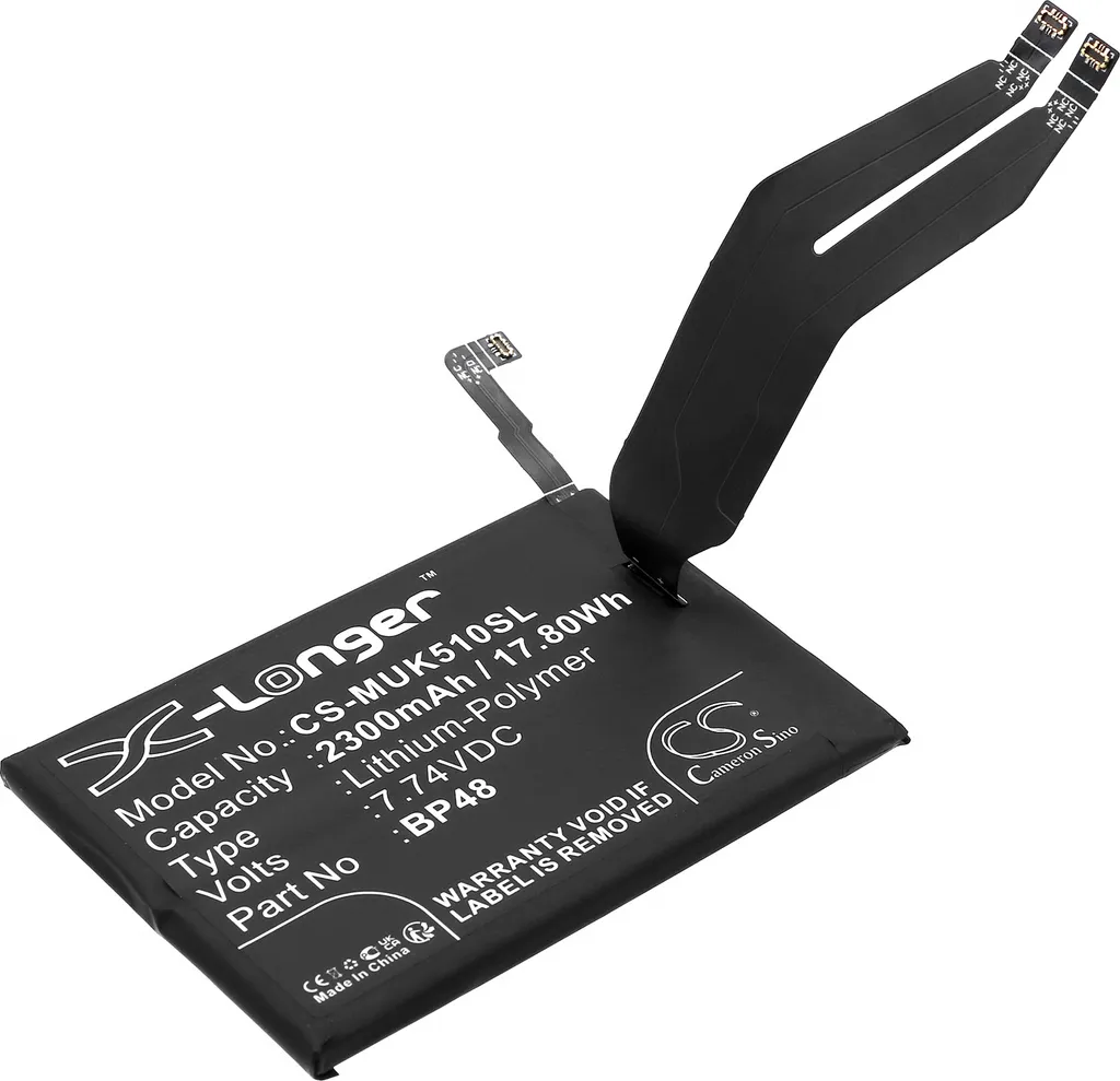 Batterie de rechange pour Redmi K50G idéale pour le jeu prolongé