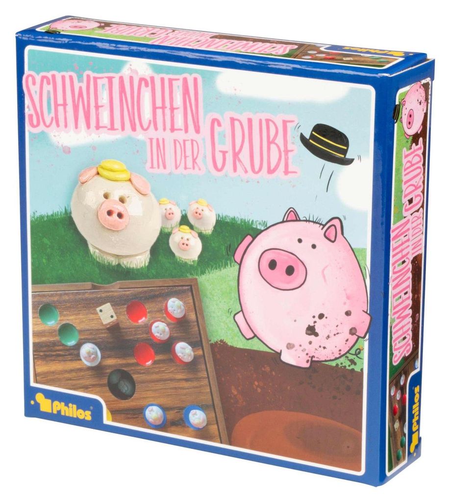 Philos Schweinchen In Der Grube - Würfelspiel Produktbild 
