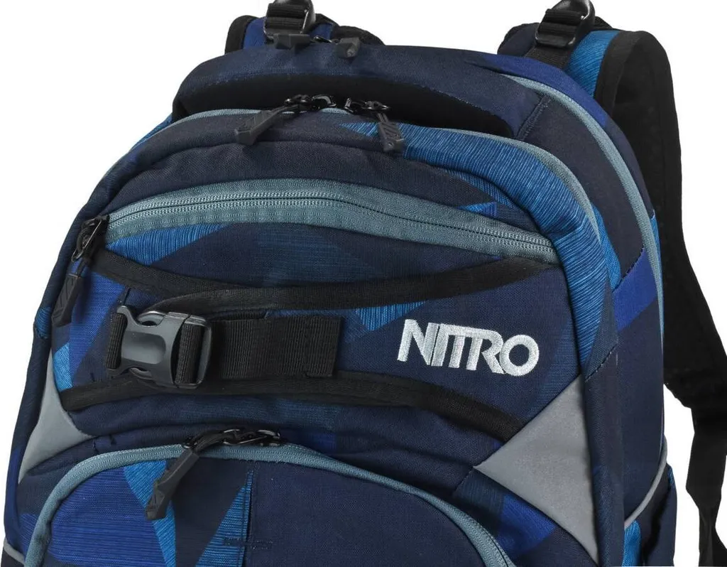 Sac à dos 30L robuste Nitro Daypacker Superhero bleu pour ordinateur - 4